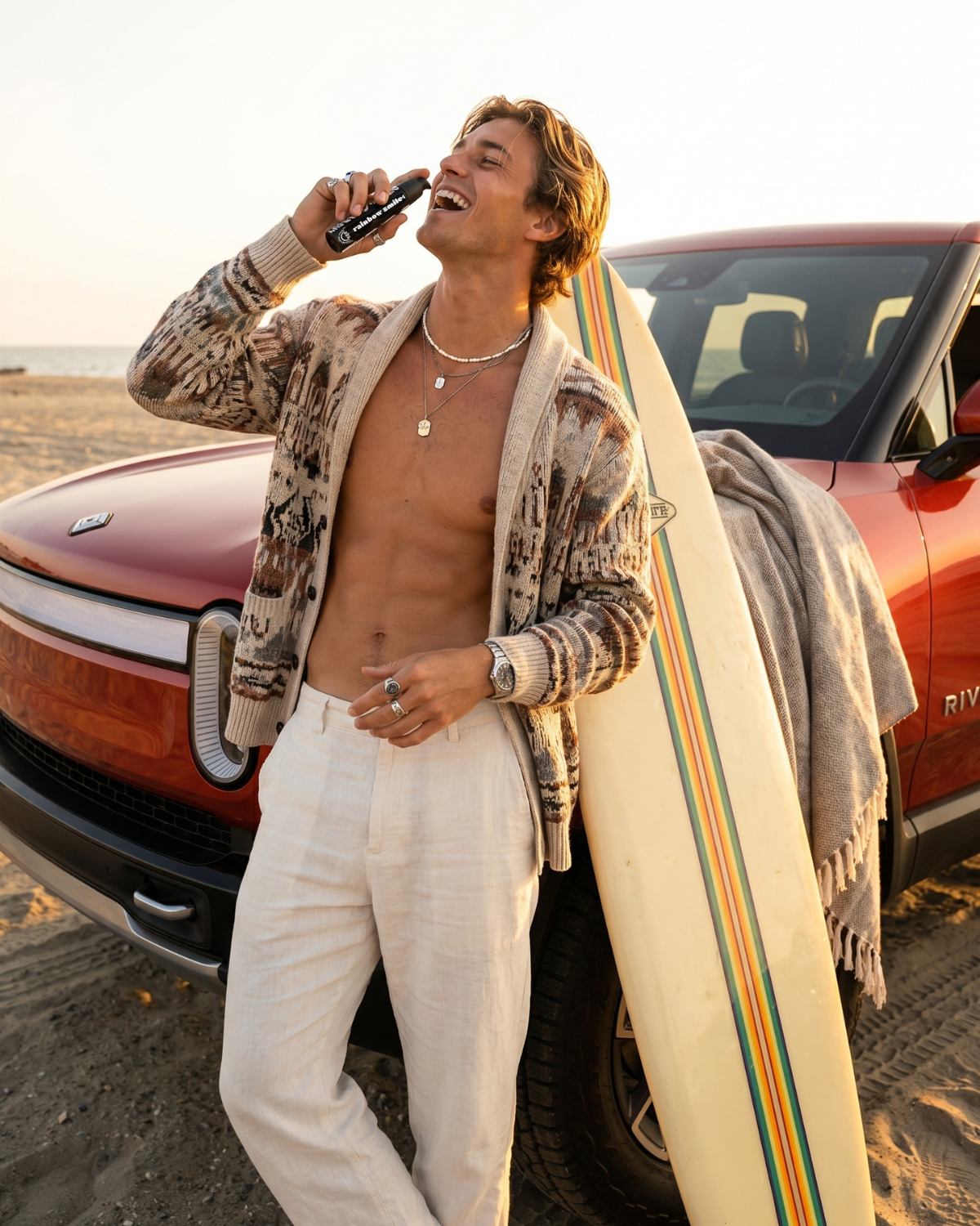 OG3™ Pure Cleanse post-surf oral care ritual Rainbow Smile